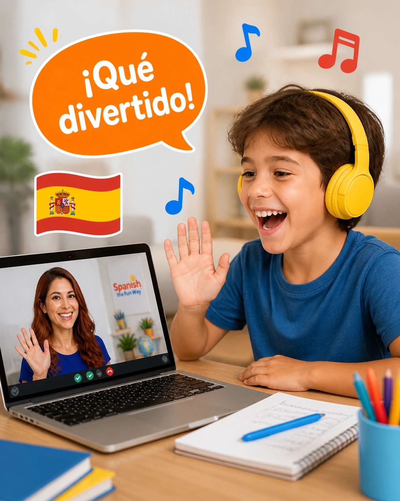 AI Apps vs. Live Spanish Classes for Kids: Why Your Child Needs a Real Teacher
